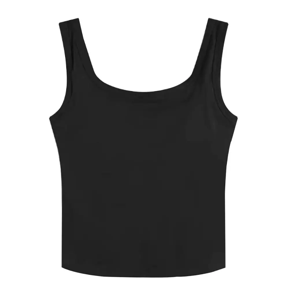 Hot Sale Sexy Strap Vest Sleeveless Knitted Outerwear Vest Slim Breathable Streetwear Lady