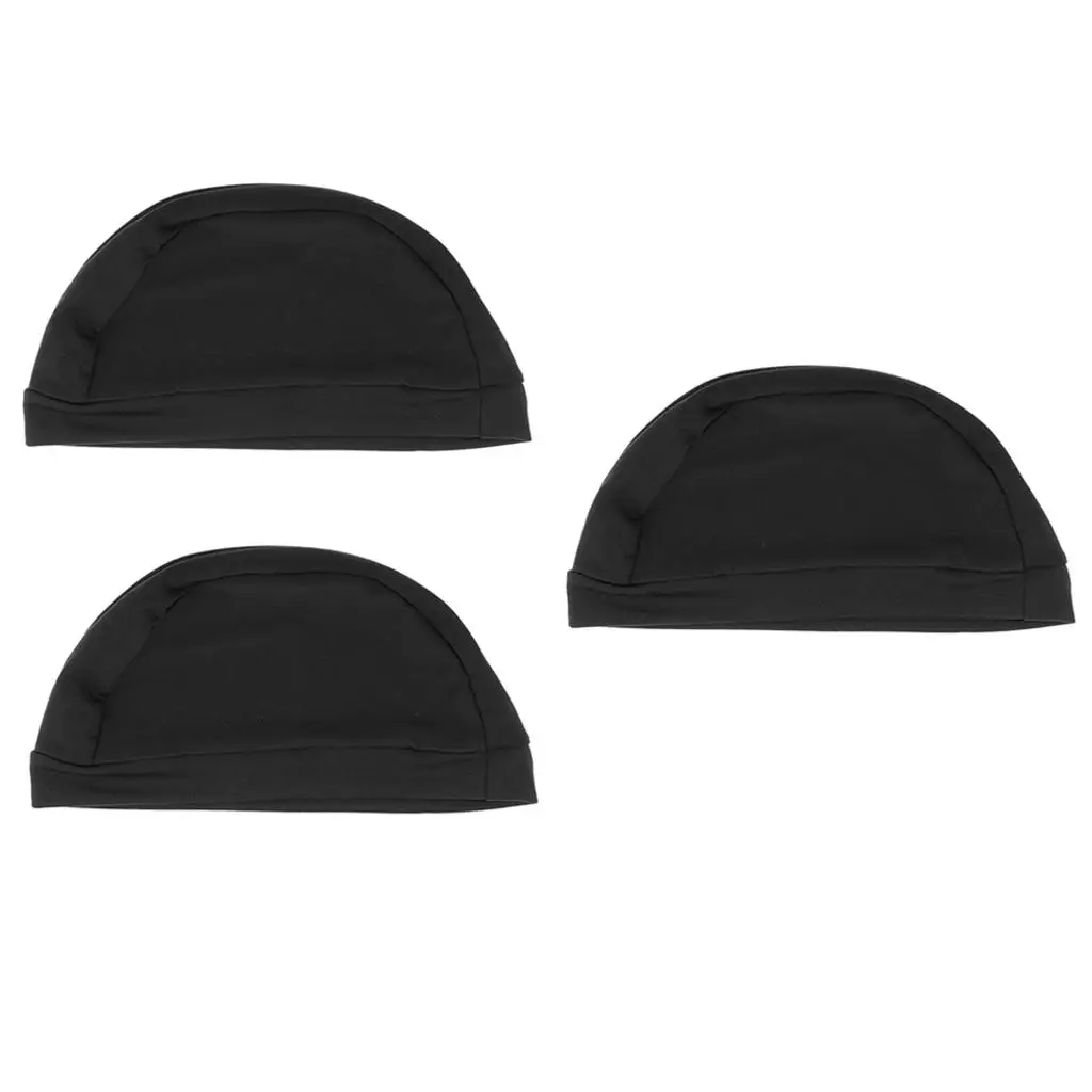 

Black Spandex Dome Cap For Making Nylon Snood Stretchy pcs