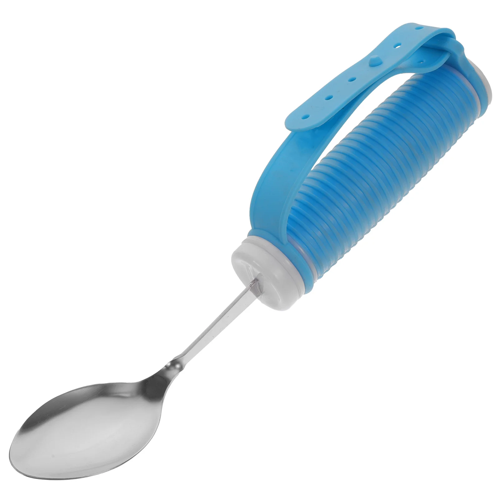 

Disabled Spoon Stainless Steel Silicone Adjustable Non-Slip Handle Easy Grip For Elderly Arthritis Parkinson Patients Home Use