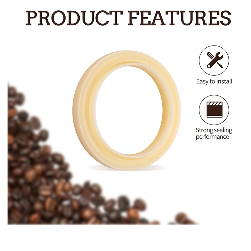 Anillo de vapor de silicona para máquina de Espresso Breville, piezas de repuesto de 6 piezas y 54Mm para máquina Espresso 878/870/860/880/450/500 y salvia 880/878