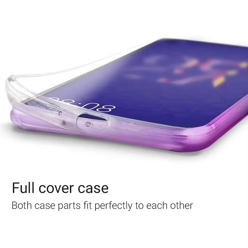 360 Full Body Phone Case For Huawei P20 P30 P40 Lite Mate 10 20 Pro nova 5t 7i P Smart 2019 2020 2021 Y7P Y7A Y9S Honor 20 Cover