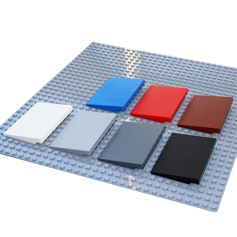 4PCS MOC Parts Assemble Particles 4515 Roof Slope 10° 6x8 DIY Accessories Educational Creative Bricks Building Blocks Toys