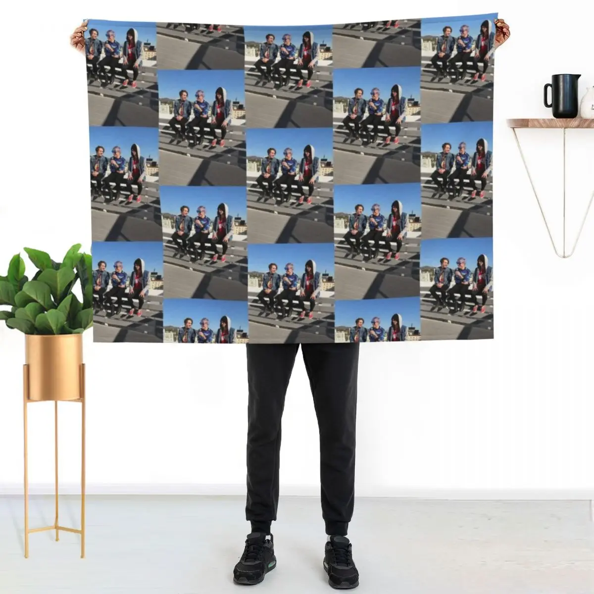 waterparks Throw Blanket Picnic Tourist Decorative Sofa Custom Soft Big Nap Blankets
