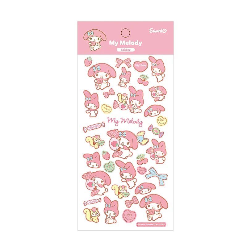 40 pcs/lot Sanrio Kawaii Animal Stickers Cute Scrapbooking DIY Diary Decorative Sealing Sticker Album Stick Label