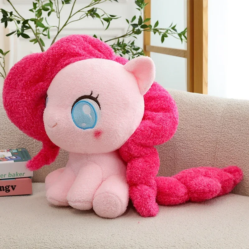 35-55cm Q Edition Anime My Little Pony Prototype Plush Doll Anime Soft Pillow Girl Fluttershy Ornaments Children'S Toys Gift