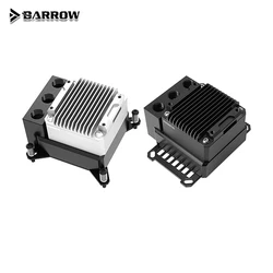Barrow AIO CPU Block Pump Reservoir Box One-Piece OLED Digital Display For INTEL LGA 1700 1200 115X X99 X299 AMD AM5 AM4 AM3