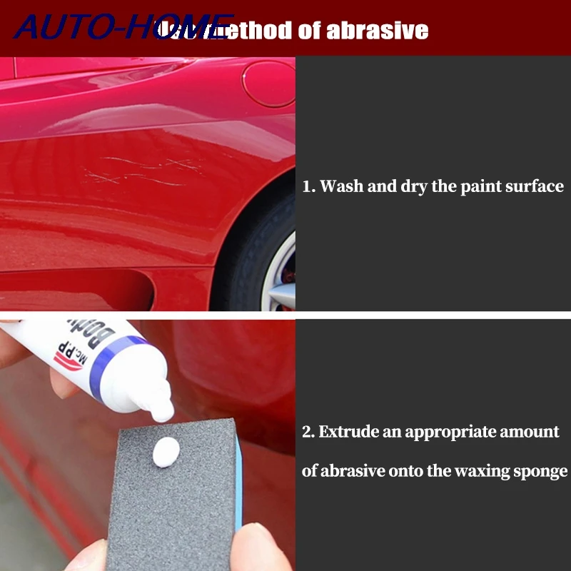 1 set Car Styling Body Grinding Compound Paste Set Scratch Paint Care Auto Polishing Paste Polish Cleaning