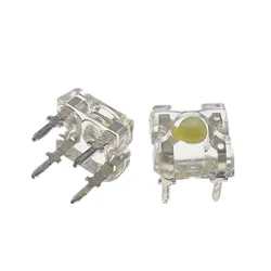 Diodes électroluminescentes LED, blanc, rouge, orange, RVB, rose, bleu, vert, jaune, ambre, clair, 5mm, 7,5 anha, F5, 4 broches, 50 pièces