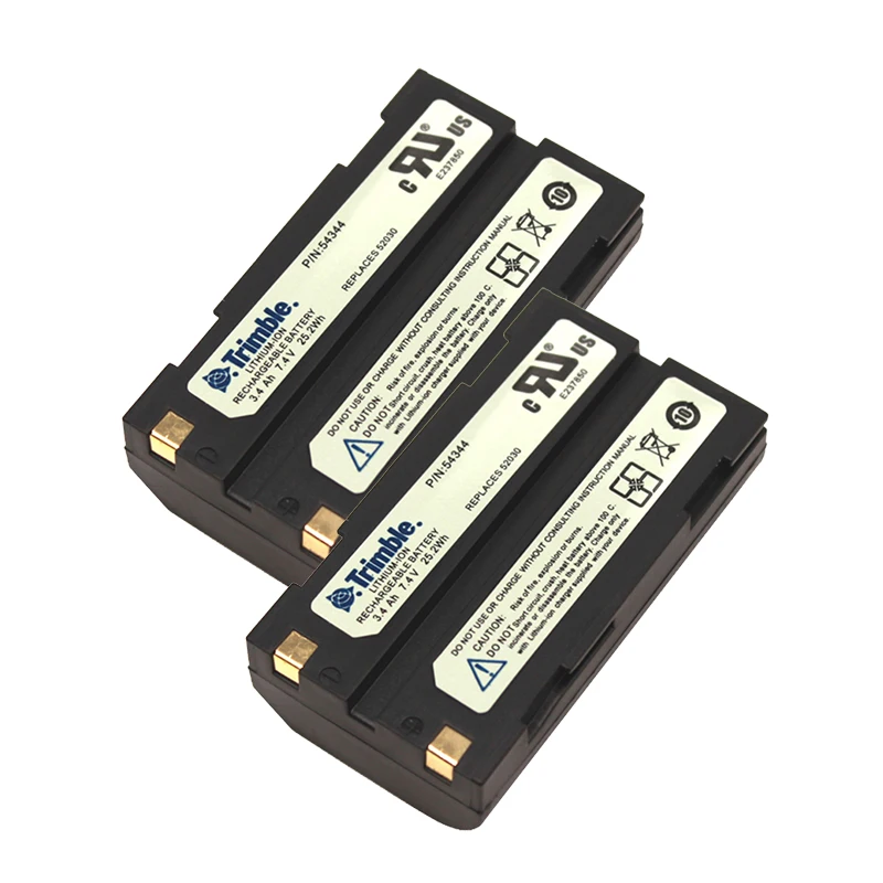 2 szt. 54344 bateria do Trimble R6 R7 R8 Gnss odbiornik gps 3400 mAh akumulator litowo-jonowy 54344