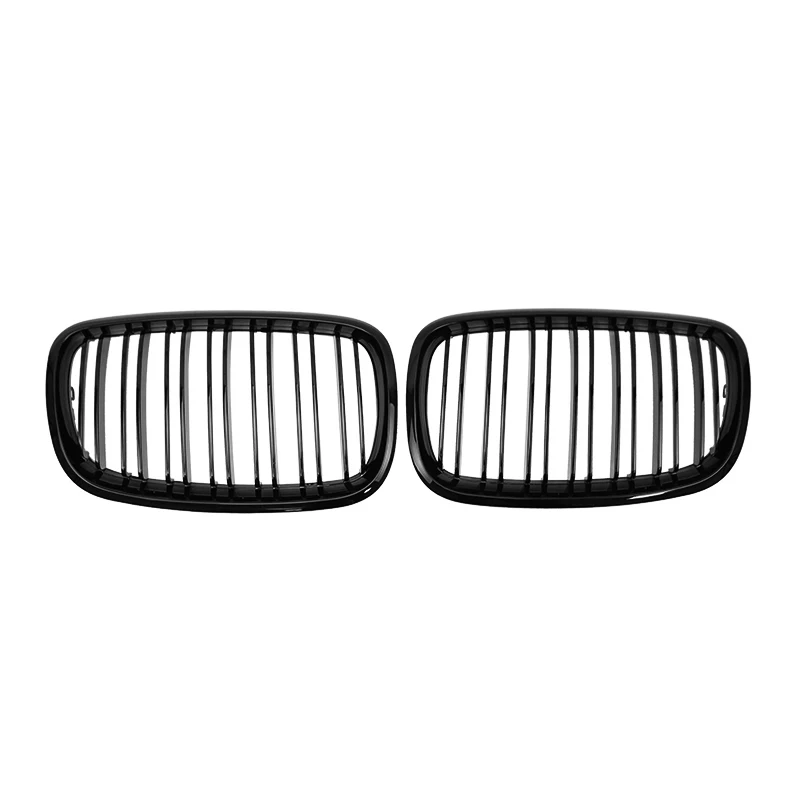 

X5/X6 Car Grills Glossy Black ABS Material Double Bar Front Bumper Grille for E70/E71