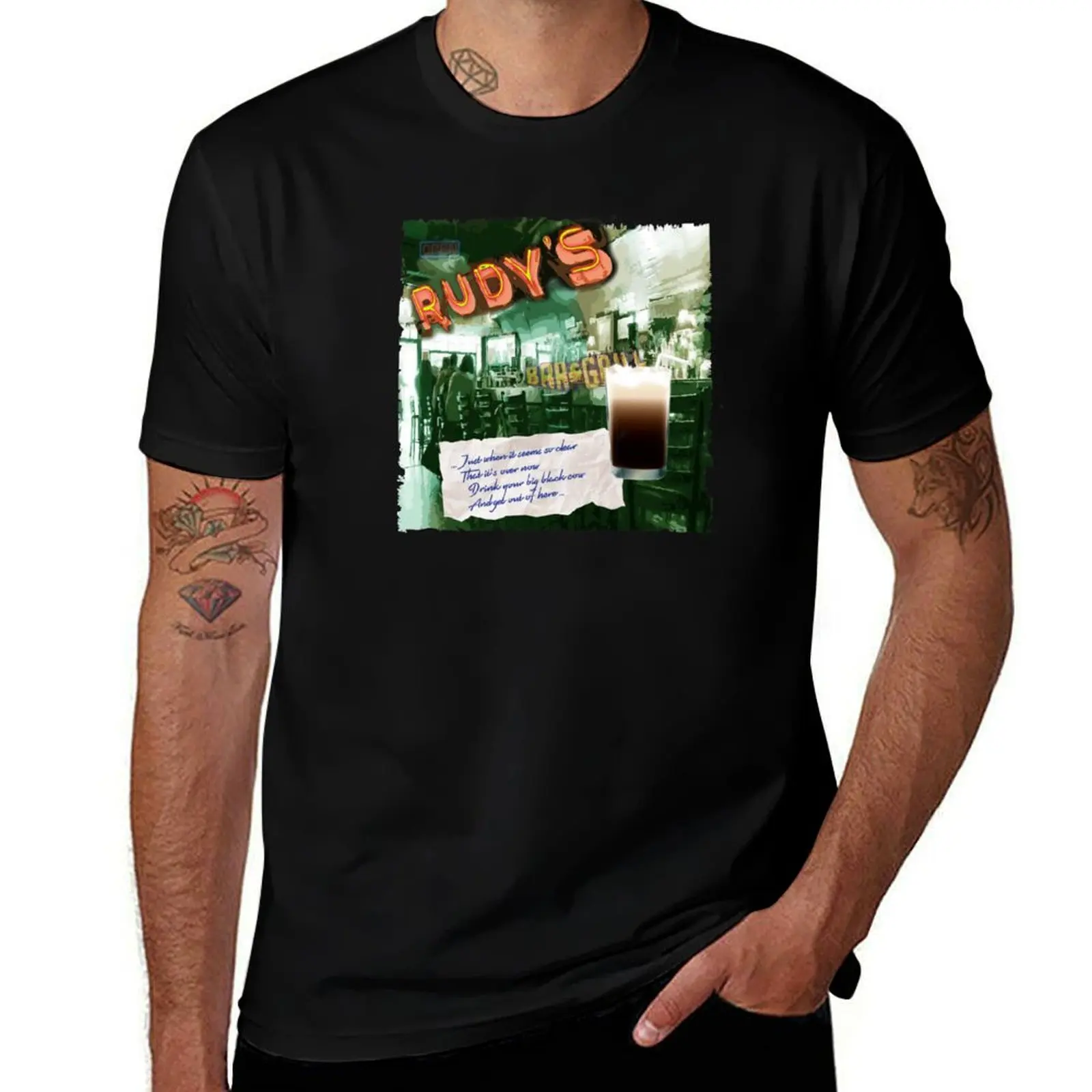 

Black Cow T-Shirt man clothes baggy shirts anime clothes graphic shirts outfits for men