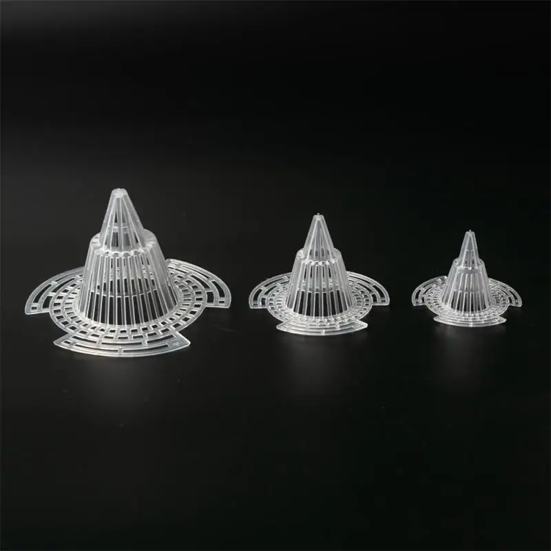 1~10PCS Leakproof Flower Pot Hole Mesh Cup Conical Bonsai Pot Bottom Coniform Grid Mat Bottom Net Prevent Soil Loss Breathable