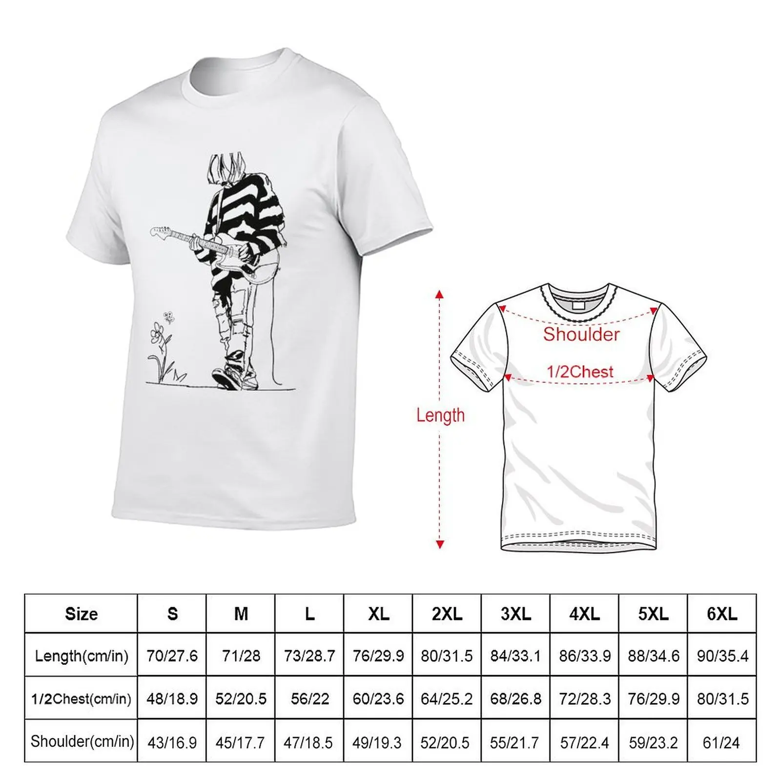 Kurt Cobain, who changed the music of the 90s T-Shirt anime t shirts oversize man tshirt t shirts for man cotton funny T-shirt