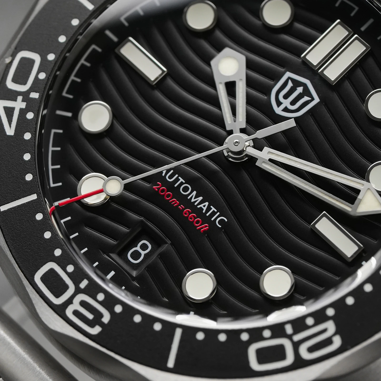Watchdives WD007 39mm V2 SL3001 Automatische Taucheruhr Titan-Gehäuse Saphirglas 100M Wasserdichtes Ventil Luxus-Herrenuhr – Detail 30