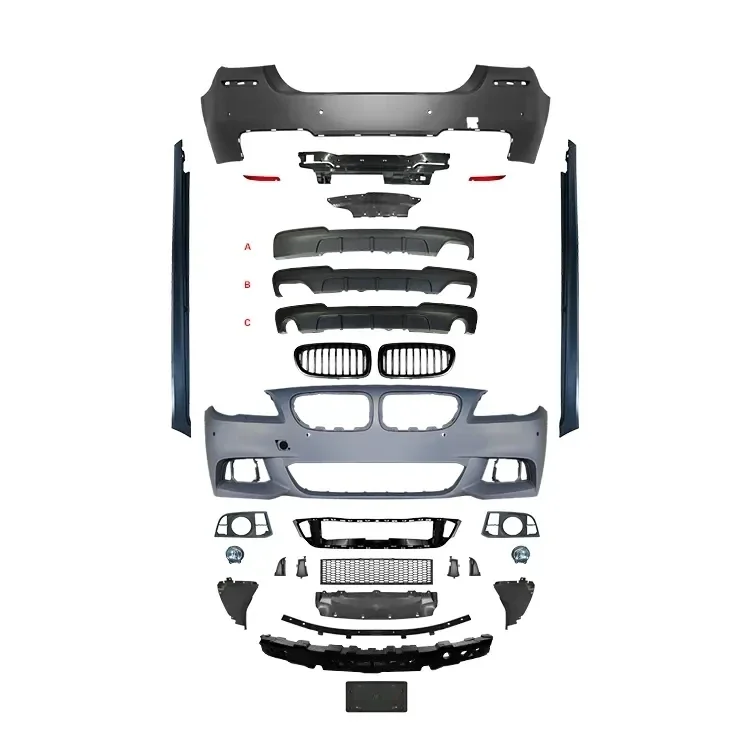 

M tech style M-sports body kit car bumpers parts For BMW 5 series F10 2010-2017 rear bumper side skirts front bumper