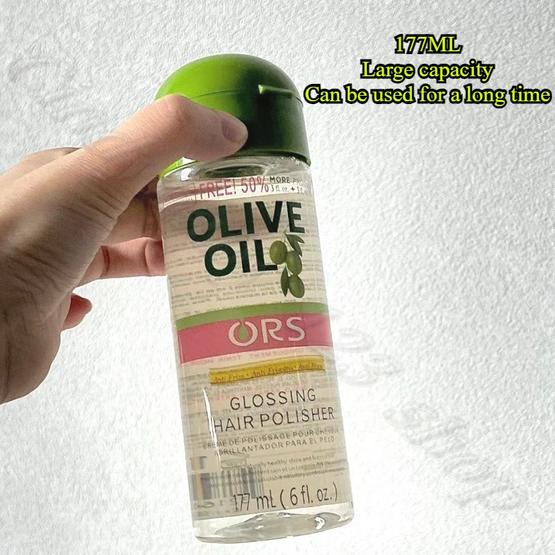 "Savior" of Dead Hair Olive Oil Hair Care Essential Oil Soft and Brightening Anti-frizz Repair Damaged Hair Conditionon 177ml