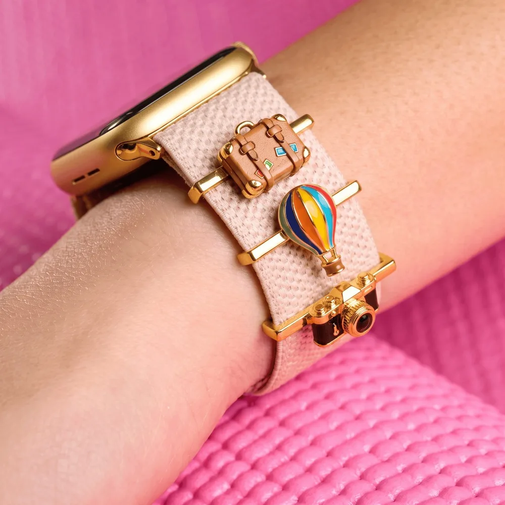 Original Design WHOOP Charm Band Decoration French Vintage Style Fashion Smart Bracelet Accessory Personalized Gift