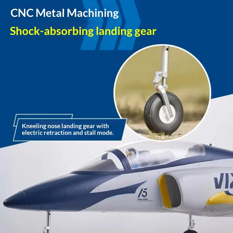 الكهربائية RC طائرة فايبر V2 15th الذكرى طبعة قابل للسحب الهبوط لعبة التحكم عن بعد الثابتة الجناح نموذج الطائرة