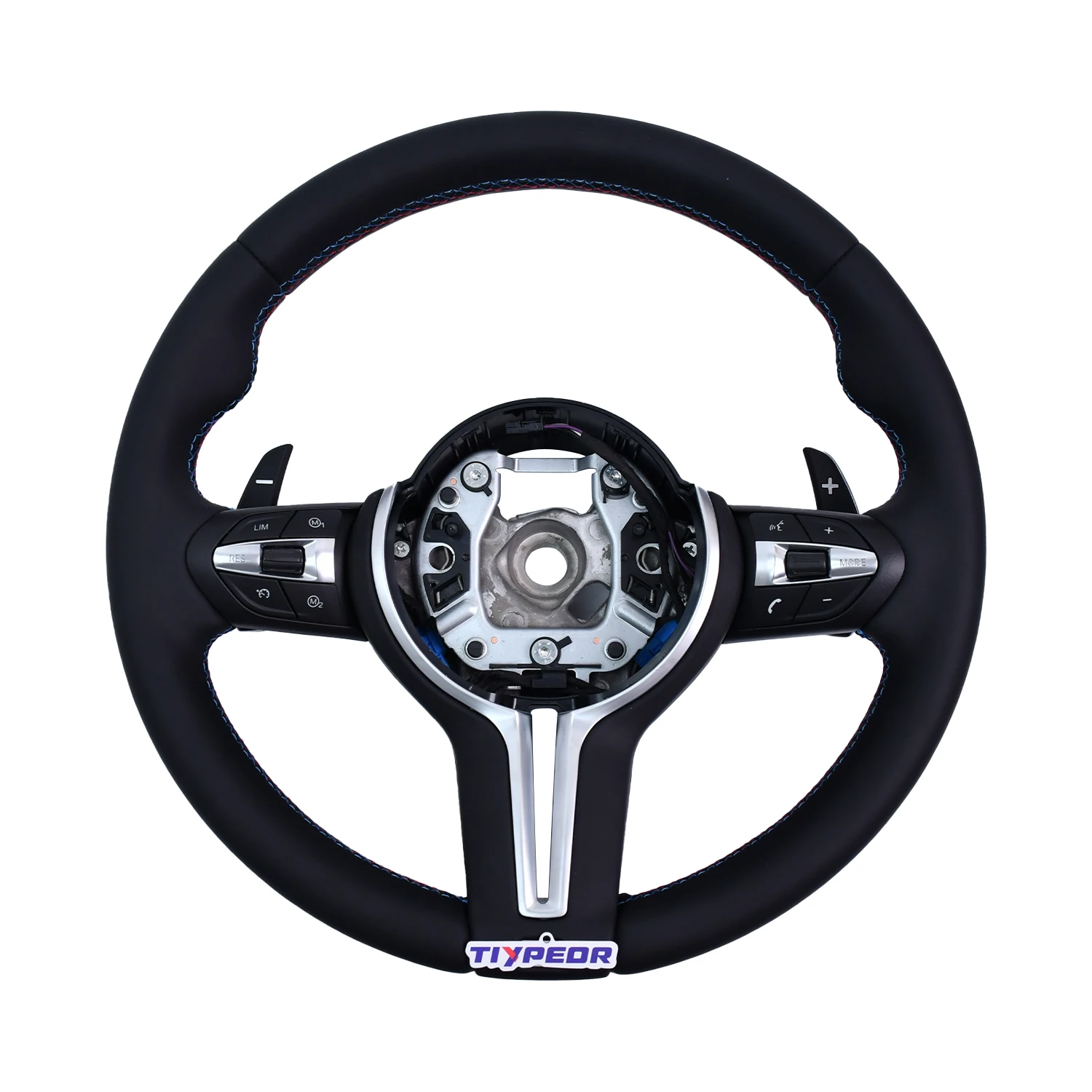 

Modified Genuine Leather Racing Sports Multi-Function Steering Wheel for BMW F30