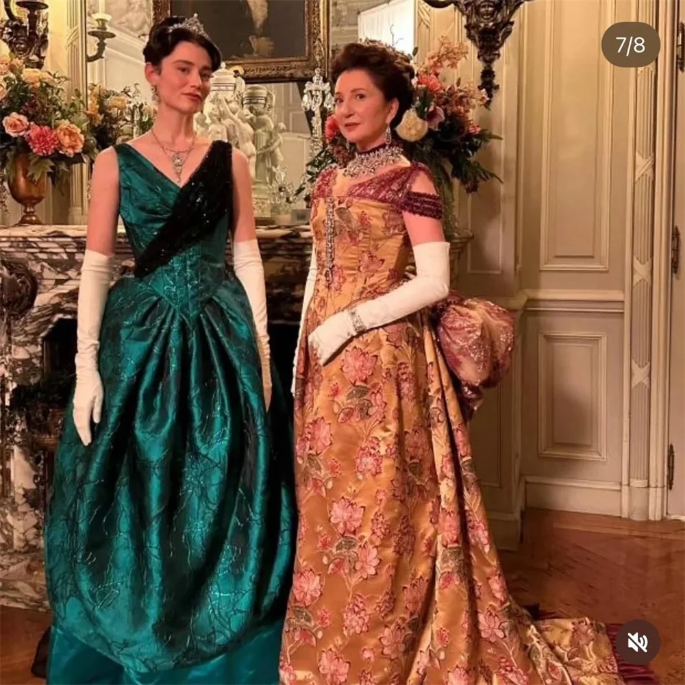 

The Gilded Age Cosplay Blue Victorian Afternoon Bustle Duchess Dress Royal Court Civil War Southern Ball Gown