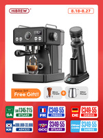 HiBREW H10A Black Espresso Machine Temperature Volume Pre Brewing Adjustable 58mm Portafilter Cappuccino Coffee Maker