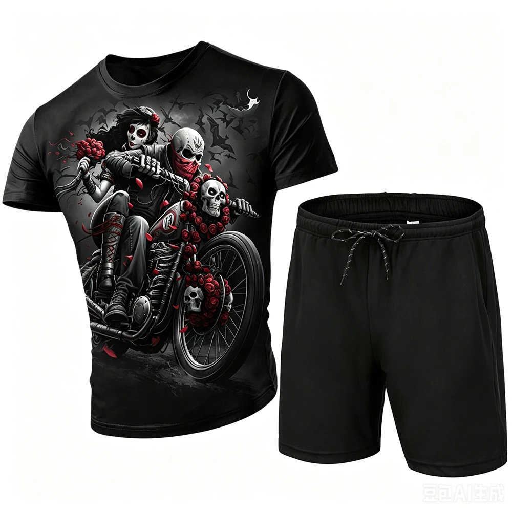 Fashion Summer Men's Sets Funn - огляд і ціна Street Fashion Outfit