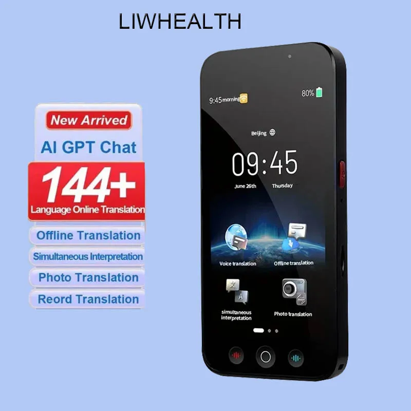 

2025 AI Real Time Smart Translator Intelligent Voice Online 144+ Offline 18 Languages Photo Translate Travel Meeting Translator