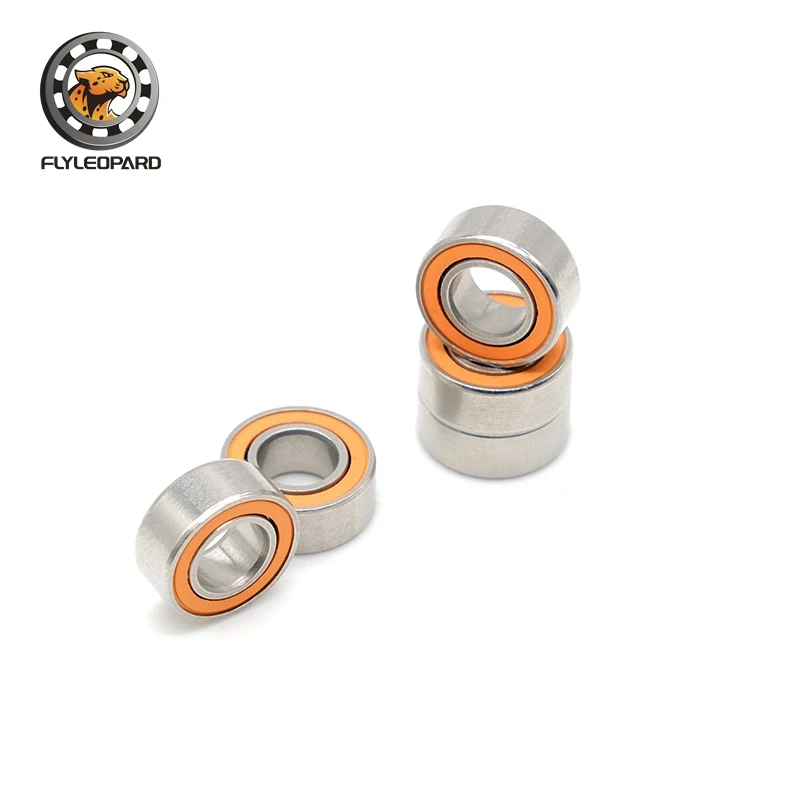 Imagem -03 - Rolamento Cerâmico Smr105rs cb Abec7 Miniatura rc Motor Smr1052rs Rolamentos de Esferas Si3n4 10 Pcs