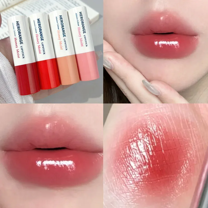 Jelly Mirror Lipstick Moisturizing Colored Lip Balm Lasting Waterproof Water Light Lip Glaze Makeup Korean Lipsticks Cosmetics