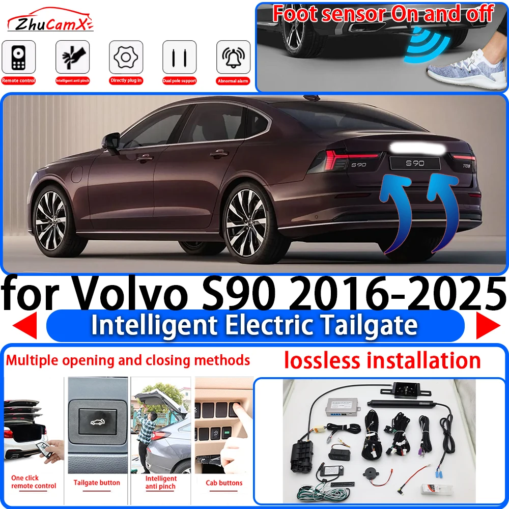 

ZhuCamX for Volvo S90 2016-2025 OEM Power Liftgate Trunk Electric Suction Tailgate Intelligent Tail Gate Lift Strut System