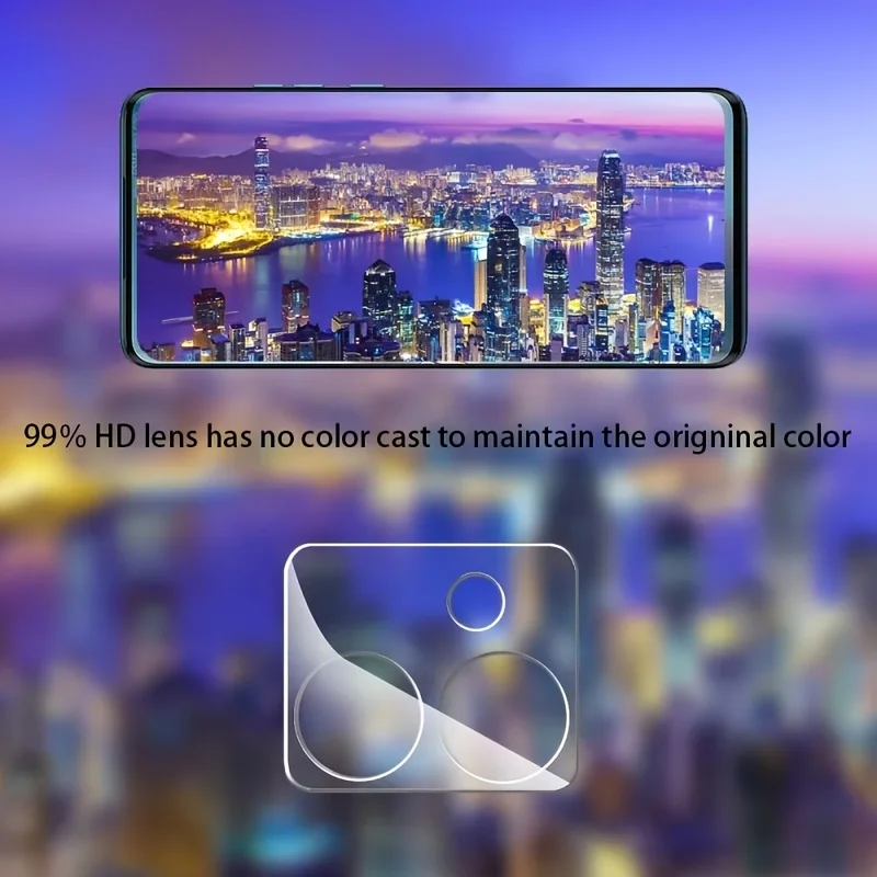 2pcs3D lens protective film suitable for Motorola Moto G85/G45 camera Edge50Pro/50Ultra/40 Neo tempered glass lens cover view 4
