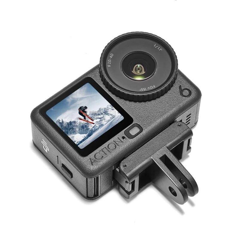 Akcesoria do kamery DJI Osmo Action 6 Nano, magnetyczny adapter dwupunktowy z gwintem 1/4 cala, uniwersalny uchwyt montażowy do DJI Osmo 360 II — zdjęcie produktu 4