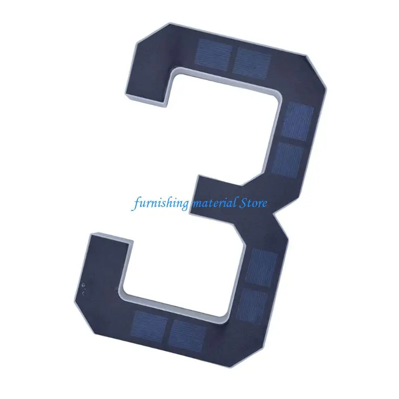 

Y5GD Strong Outdoor Sun Activated House Marker Sign With 6 8 Hour Charging Offering 9 Hours Of Light