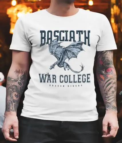 Basgiath War College Shirt Fourth Wing Shirt Dragon Rider T-Shirt UNISEX