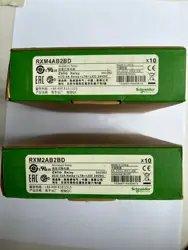 10PCS Schneider relay RXM2AB2BD RXM2AB2P7 RXM2AB2F7 RXZE1M2C 2CO 12A RELAY+LTB+LED 24V 230V 120V Brand new and original