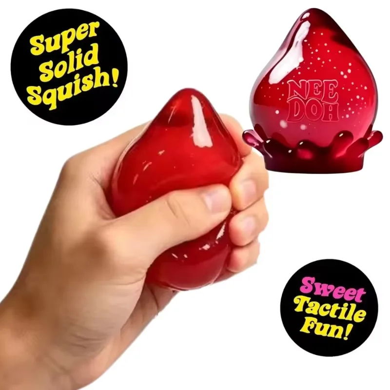 Schylling Nee Doh Soft Maltose Drop Pinch Squishy Toy Sensory Fidget Stress Relief Surprise Blind Box Present