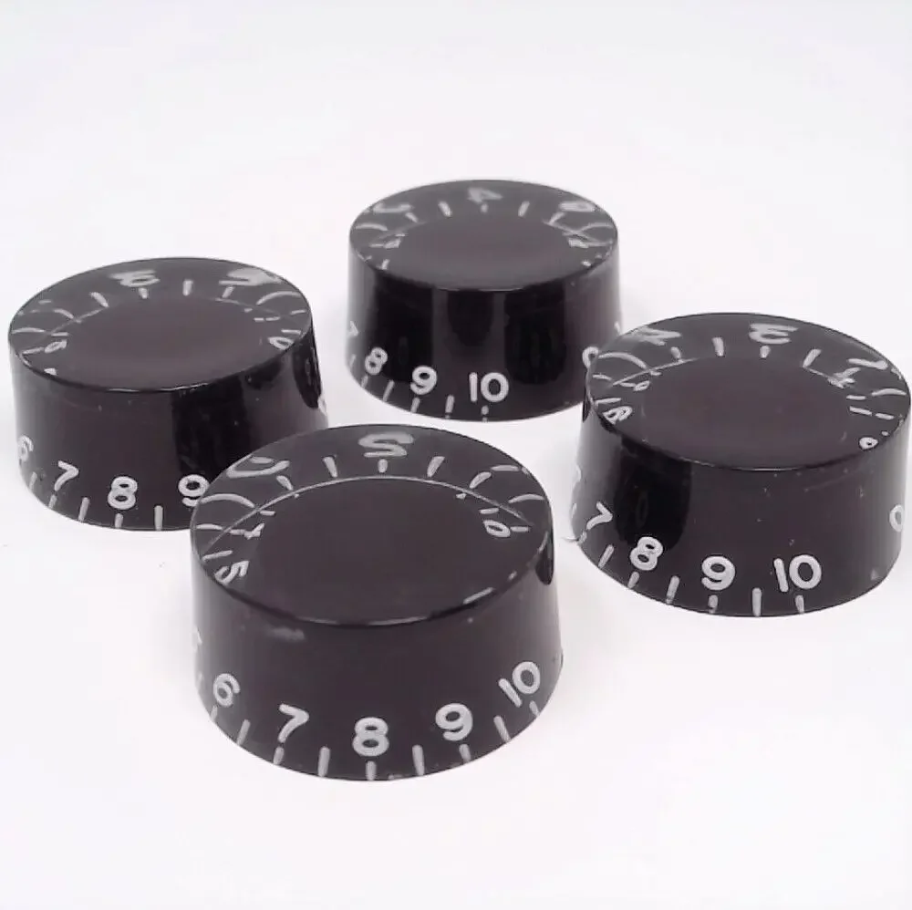 Black Embossed Speed Knob  SG 4pk-