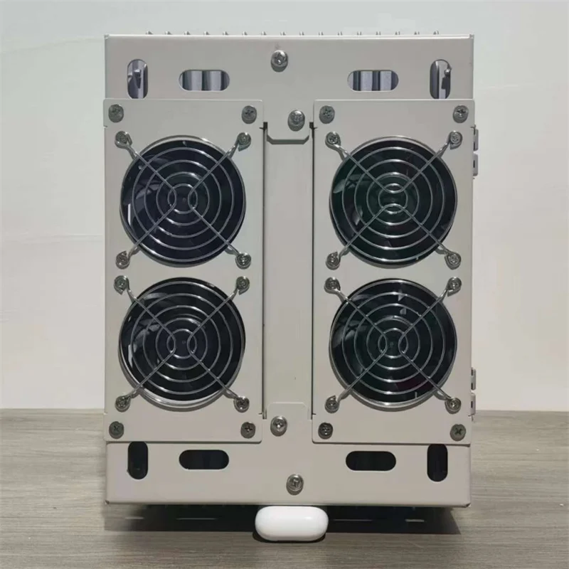 Manufacturing Electrical Case Four Fan Cooling Aluminium Extruded Enclosure Electronic Device Aluminium Enclosure Case Box