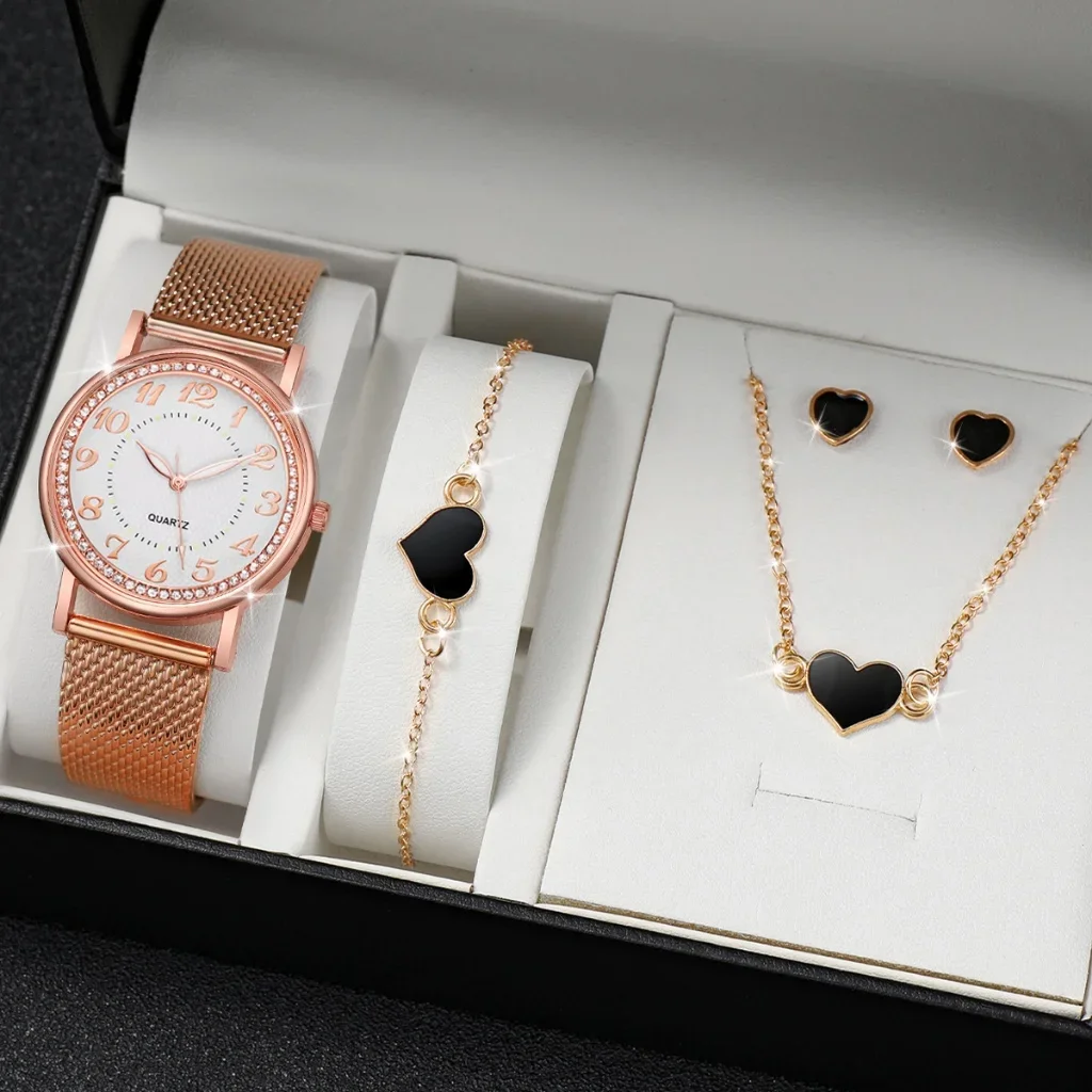 [Готовый запас] женские часы с алмазным циферблатом, Женские кварцевые наручные часы с сетчатым ремешком без коробки