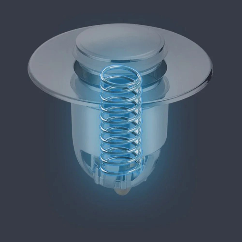 1 قطعة سدّادة استنزاف المنبثقة ترتد الأساسية حوض استنزاف تصفية الشعر الماسك دش مصفاة حوض حمام سدادة الحمام تحسين المنزل #6