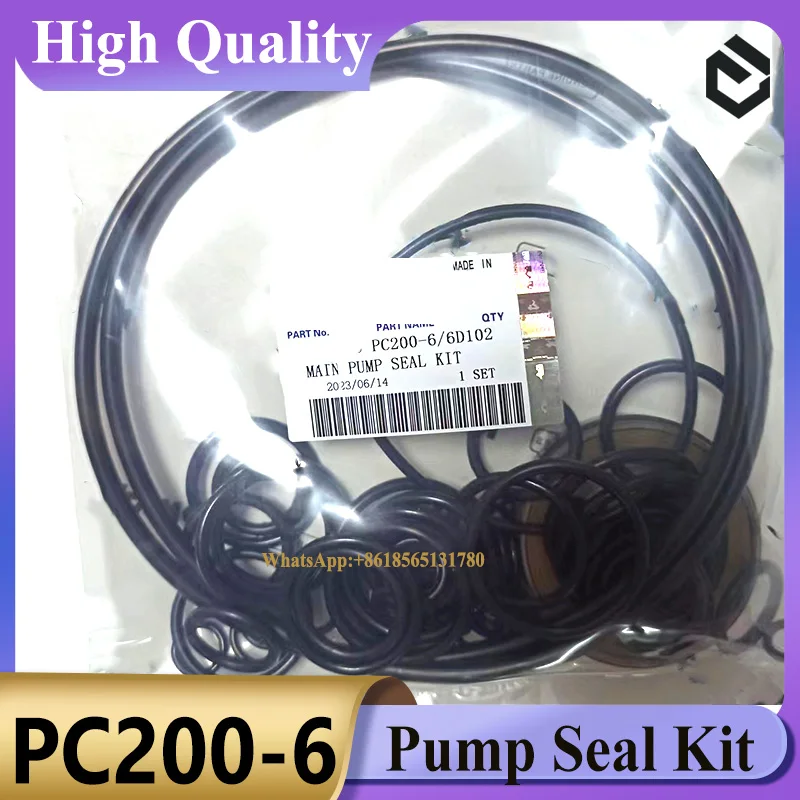 PC200-6 PC210-6 PC220-6 6D95 6D102 PC78US-6 4D95 4D102 Hydraulic Pump Seal Kit for Excavator Repair Seal Kit