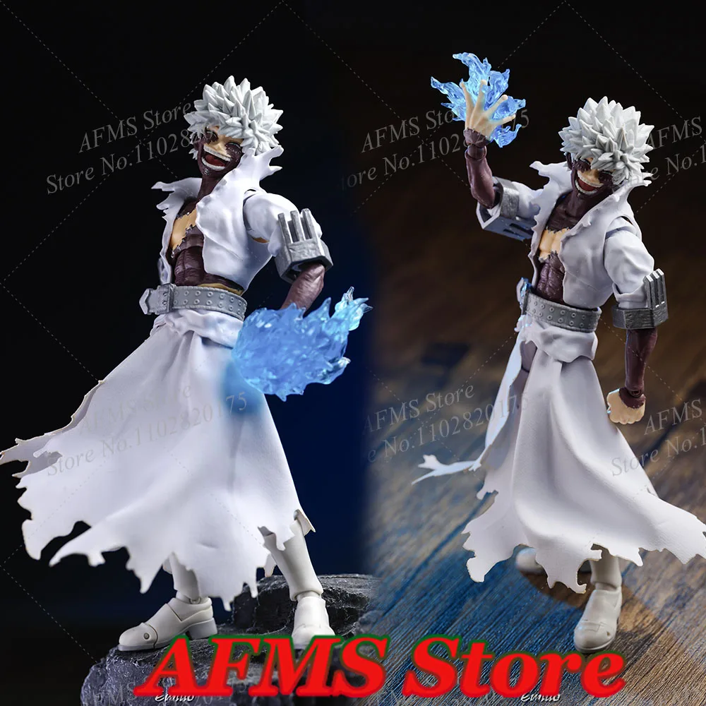 Figura Colecionável em Escala 1/12 My Hero School Dabi, Acessório de Roupa de Combate com Saia, Compatível com Figuras de Ação Masculinas de 6 Polegadas