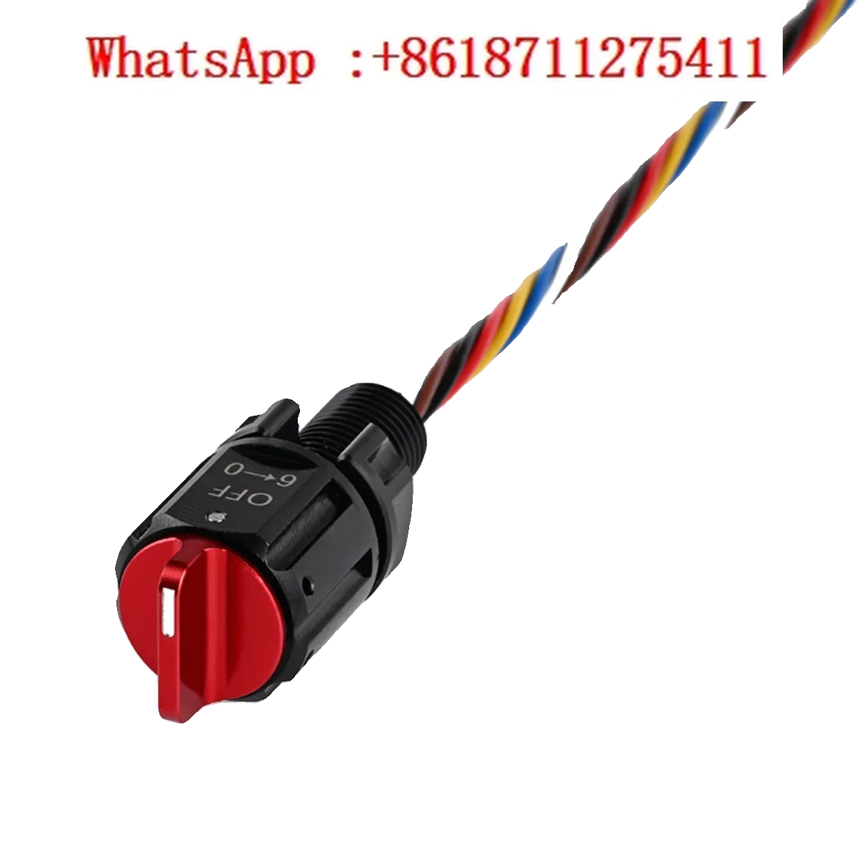 

Underwater rotating band switch underwater robot ROV sealed cabin deep-sea on/off multi position rotating waterproof switch