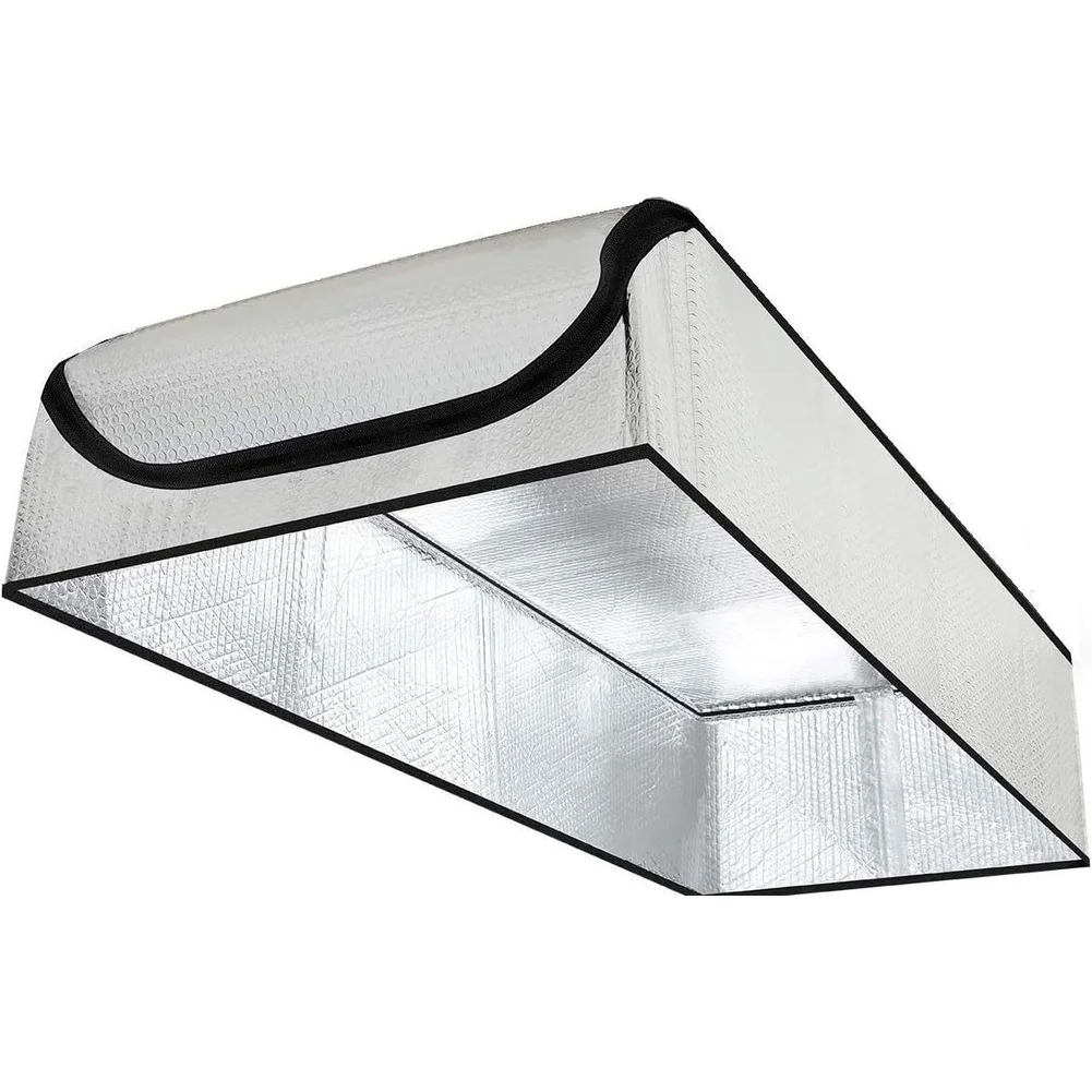Modern Style Household Aluminum Foil Attic Stair Insulation Cover Thermal Barrier Dust Heat Insulation Protector Home Accessory