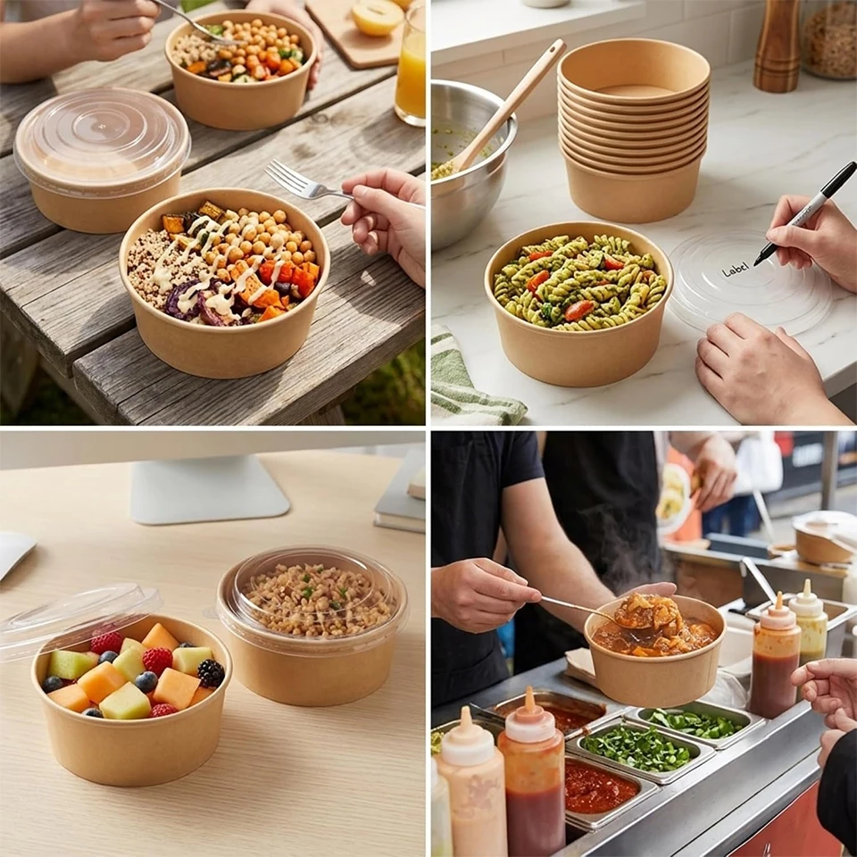 10/20 szt. Jednorazowe miski z – Meal Prep Noodles recenzja i cena