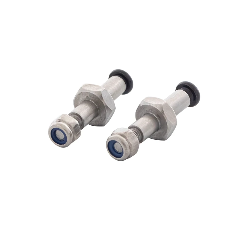 2Pcs Stainless Steel Metal Front Axle Cup Wheel Axle Cup For Losi 1/18 Mini-T 2.0 2WD Stadium RC Truck Car Upgrade Parts image 6