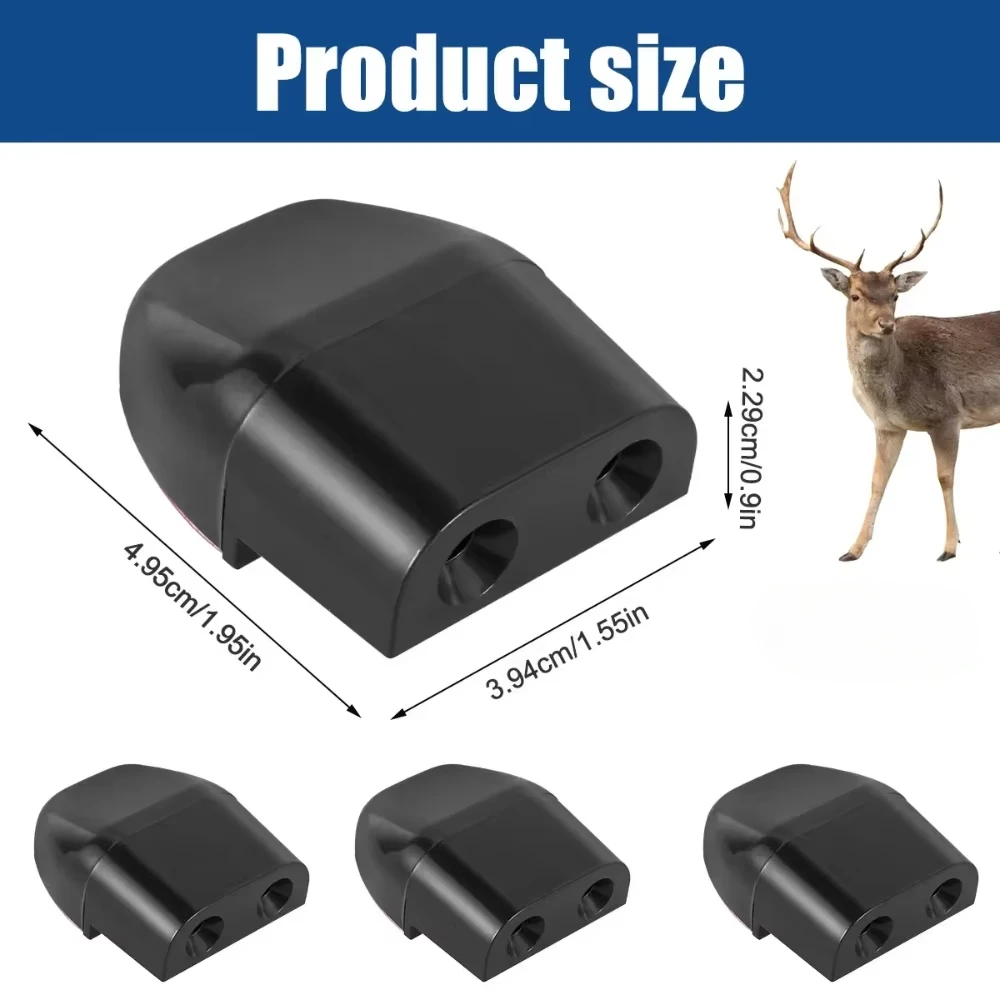 

Car Ultrasonic Animal Repellent For Sonic Gadgets Car Grille Mount Animal Whistle Repeller Deer Safety Sound Alarm 2/4pcs