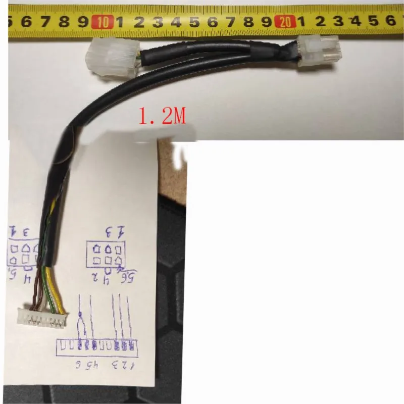 150M 20AWG 24AWG 4.2MM Extension cable 10P PH2.0 6 Circuits 6 pin Mini-Fit Jr 5557 5559 0039039062 0039012061 Wire Harness 