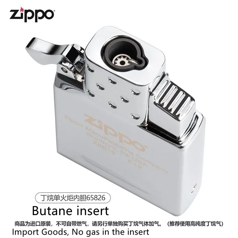 Zippo Double Arc Lighter Insert(USB Rechargeable), Jet Flame Double / Single Torch Butane Lighter Insert (Unfilled) in case