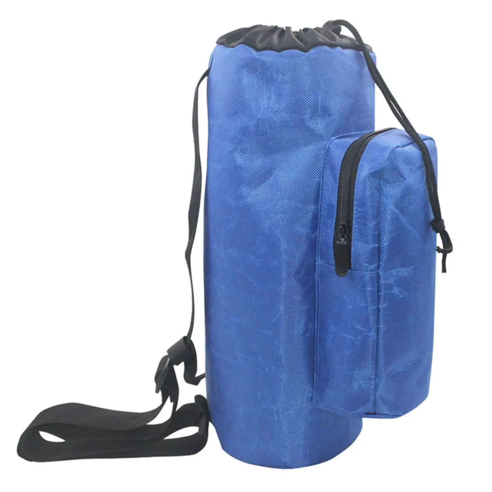 Heavy Duty Welding Cylinder Carrier Oxford Fabric Gas Bottle Backpack with Front Pocket for Workshop